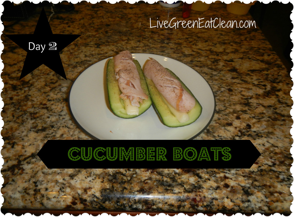 Day 2 - Cucumber Boats - Blog